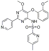 Structure of avosentan
