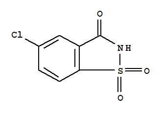 Structure of 5-CHLOROSACCHARIN
