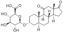 Structure of 11-KETOANDROSTERONE BETA-D-GLUCURONIDE