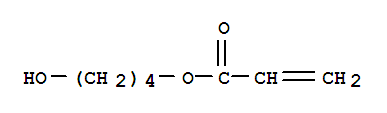 Structure of POLY(4-HYDROXYBUTYL ACRYLATE)