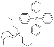 Structure of TETRABUTYLPHOSPHONIUM TETRAPHENYLBORATE
