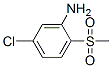 5-chloro-2-(methylsulfonyl)aniline结构式