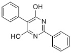 Structure of 2,5-DIPHENYL-4,6-PYRIMIDINEDIOL