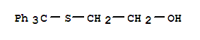 Structure of 2-(tritylsulfanyl)ethanol