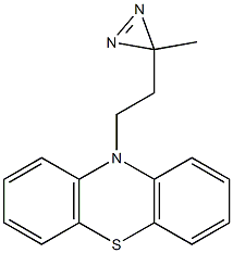 Structure of 10-[2-(3-Methyl-3H-diazirin-3-yl)ethyl]-10H-phenothiazine