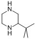 Structure of 2-TERT-BUTYL PIPERAZINE