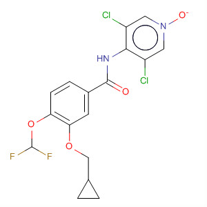 Structure of roflumilast N-oxide