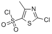 Structure of 2-CHLORO-4-METHYL-THIAZOLE-5-SULFONYL CHLORIDE