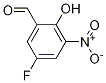 Structure of 5-Fluoro-2-hydroxy-3-nitrobenzaldehyde