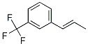 Structure of 1-(1-propenyl)-3-(trifluoromethyl)benzene