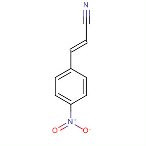 Structure of 2-Propenenitrile, 3-(4-nitrophenyl)-, (2E)-