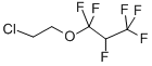 Structure of 1-(2-CHLOROETHOXY)-1,1,2,3,3,3-HEXAFLUOROPROPANE