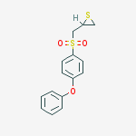 Structure of 2-(4-Phenoxyphenylsulfonylmethyl)thiirane
