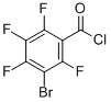 3-溴-2,4,5,6-四氟苯甲酰氯结构式