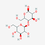 4-O-B-D-MANNOPYRANOSYL-D-GLUCOPYRANOSIDE结构式