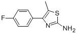 Structure of 4-(4-FLUORO-PHENYL)-5-METHYL-THIAZOL-2-YLAMINE