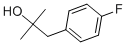 Structure of 1-(4-fluorophenyl)-2-methylpropan-2-ol