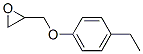 Structure of 2-(p-Ethylphenoxymethyl)oxirane