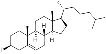 Structure of CHOLESTERYL IODIDE