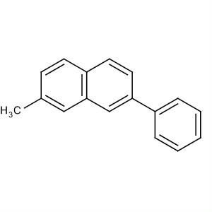 Naphthalene, 2-methyl-7-phenyl-结构式