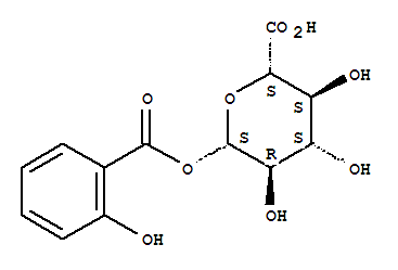 salicylacyl glucuronide结构式