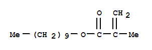 POLY(N-DECYL METHACRYLATE)结构式