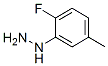 Structure of (2-Fluoro-5-methylphenyl)hydrazine
