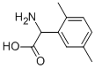 Structure of AMINO(2,5-DIMETHYLPHENYL)ACETIC ACID