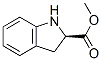 Structure of 1H-INDOLE-2-CARBOXYLIC ACID,2,3-DIHYDRO-,METHYL ESTER,(2R)-