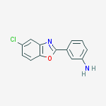 Structure of 3-(5-Chloro-1,3-Benzoxazol-2-Yl)aniline