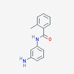N-(3-Aminophenyl)-2-methylbenzamide结构式