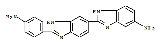 [2,5'-bi-1H-benzimidazol]-5-amine, 2'-(4-aminophenyl)-结构式