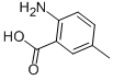 Structure of 2-Amino-5-methylbenzoic acid