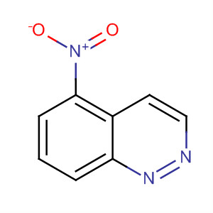 Structure of Cinnoline, 5-nitro-