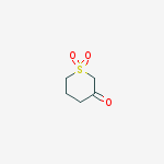2H-Thiopyran-3(4H)-one, dihydro-, 1,1-dioxide结构式
