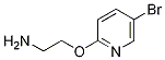 Structure of 2-(5-bromopyridin-2-yloxy)ethanamine