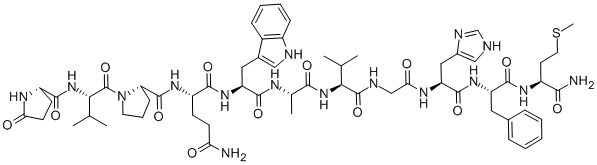 Structure of RANATENSIN