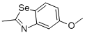 Structure of 5-METHOXY-2-METHYLBENZOSELENAZOLE