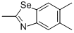 Structure of 2,5,6-TRIMETHYLBENZOSELENAZOLE