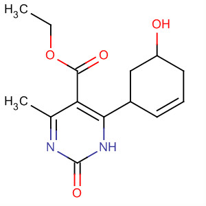 5-Pyrimidinecarboxylic acid,1,2,3,4-tetrahydro-4-(3-hydroxyphenyl)-6-methyl-2-oxo-, ethyl ester结构式