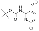 Structure of TERT-BUTYL (6-CHLORO-3-FORMYLPYRIDIN-2-YL)CARBAMATE