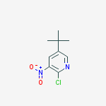 Structure of 5-(tert-Butyl)-2-chloro-3-nitropyridine