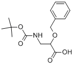 Structure of 2-BENZYLOXY-3-TERT-BUTOXYCARBONYLAMINO-PROPIONIC ACID