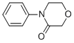 Structure of 3-Morpholinone, 4-phenyl-