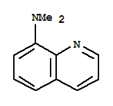 Structure of 8-Quinolinamine,N,N-dimethyl-