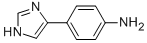 4-(1H-IMIDAZOL-4-YL)ANILINE结构式