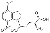 Structure of MNI-CAGED-L-GLUTAMATE