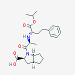Structure of RAMIPRIL RELATED COMPOUND B (20 MG) (RAMIPRIL ISOPROPYLESTER)