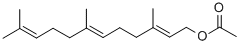 Structure of FARNESYL ACETATE