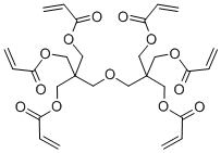Structure of Dipentaerythritol hexaacrylate
